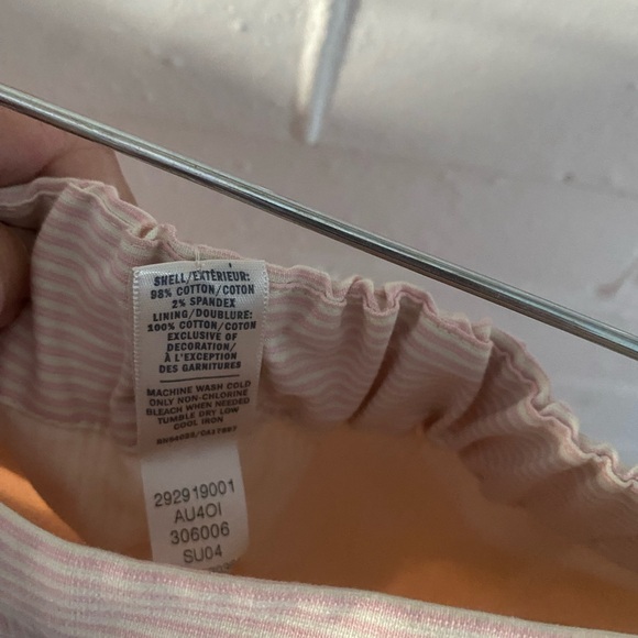 NWT Sz 14 Old Navy Pink and White Striped Dress - Picture 10 of 12